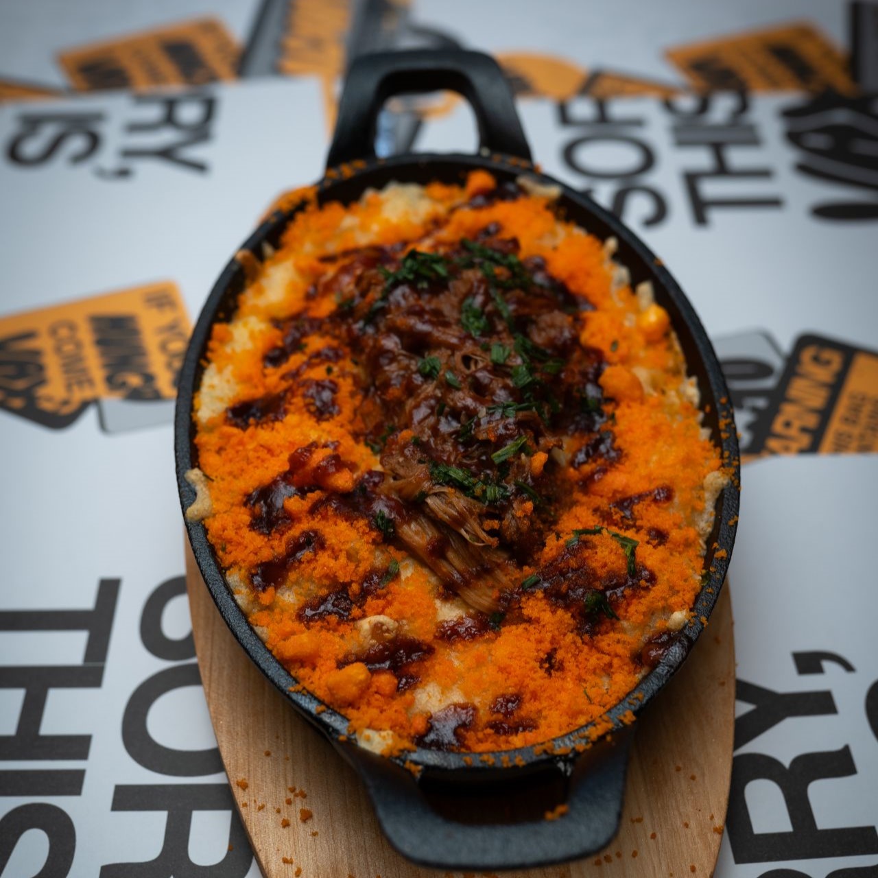 BBQ Pulled Mac N Cheese